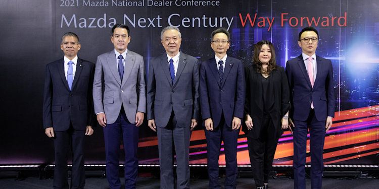มาสด้าจัดประชุมผู้จำหน่ายเสริมศักยภาพความแข็งแกร่ง พร้อมก้าวสู่ศตวรรษใหม่อย่างยั่งยืนภายใต้ความเป็นหนึ่งเดียวกัน