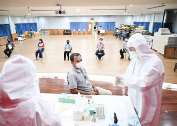 บริษัทกรังด์ปรีซ์ฯ ห่วงใยพนักงานจัดตรวจหาเชื้อโควิด-19  หลังจบงานมอเตอร์โชว์ 2021