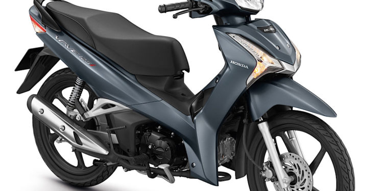 ฮอนด้าเปิดตัว New Wave125i สีเทาใหม่ Metallic Matte Gray
