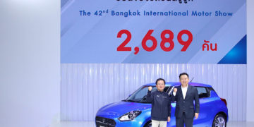 ซูซูกิกวาดยอดจองมอเตอร์โชว์ ทะลุเป้า 2,689 คัน พร้อมคว้ารางวัลยอดเยี่ยมแห่งปี