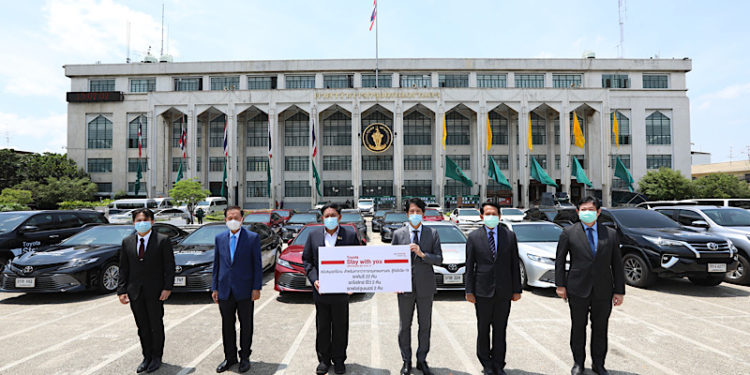 โตโยต้าสานต่อพันธกิจ ร่วมใจสู้ภัยโควิด 19