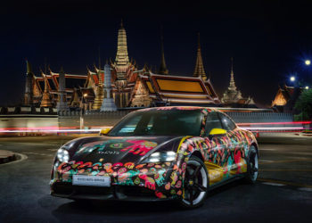 ปอร์เช่ชวนหวนรำลึกเอกลักษณ์ไทยด้วยผลงานศิลปะร่วมสมัยสุดประณีตบนไทคานน์