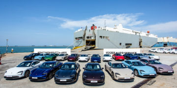 ปอร์เช่เสริมทัพความแข็งแกร่งให้แก่ยนตรกรรมสปอร์ตไฟฟ้าด้วยไทคานน์ ใหม่ รุ่นขับเคลื่อนล้อหลัง