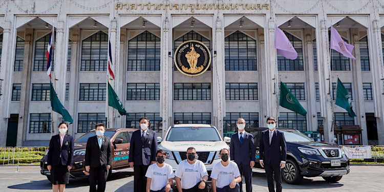 นิสสัน เดินหน้าช่วยทีมแพทย์ปฏิบัติงานด้านสาธารณสุข สู้โควิด-19