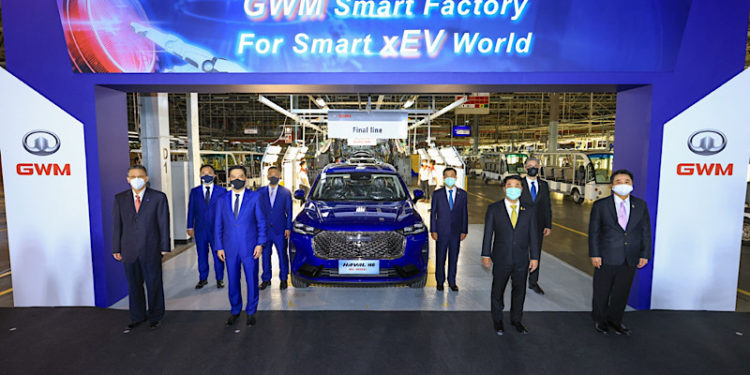 เกรท วอลล์ มอเตอร์ เปิดโรงงานเต็มรูปแบบแห่งที่สองนอกประเทศจีน