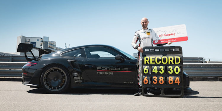 ปอร์เช่ ทำลายสถิติที่ Nürburgring ด้วย 911 จีที2 อาร์เอส