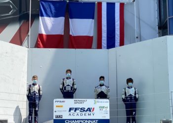 “เติ้น” ทัศนพล ฟอร์มแรง ผงาดขึ้นโพเดียมฟอร์มูล่า 4 คว้าอันดับ 3 ในรายการ 2021  French F4 Championship