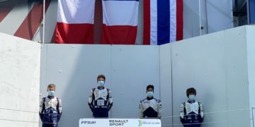 “เติ้น” ทัศนพล ฟอร์มแรง ผงาดขึ้นโพเดียมฟอร์มูล่า 4 คว้าอันดับ 3 ในรายการ 2021  French F4 Championship