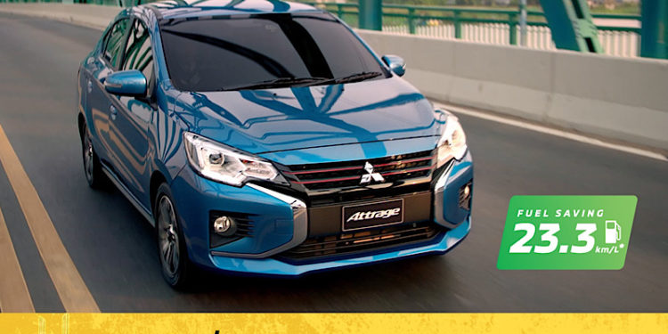 มิตซูบิชิแนะนำวิธีการเดินทางที่คุ้มค่าและปลอดภัยด้วย แอททราจ และมิราจ รุ่นสมาร์ท