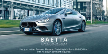 มาเซราติ ประเทศไทย นำเสนอ ‘SAETTA FINANCIALPROGRAM’