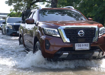 นิสสันช่วยเหลือผู้ประสบภัยน้ำท่วม
