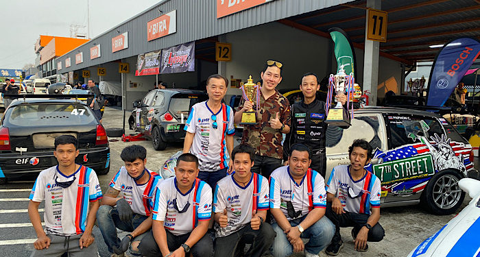 แบรนด์เสื้อผ้าดัง “7th Street” แจ้งเกิดในวงการมอเตอร์สปอร์ต