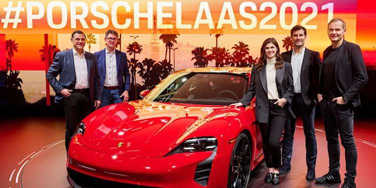 ปอร์เช่ ในเวทีมหกรรมยานยนต์ LA Auto Show 2021