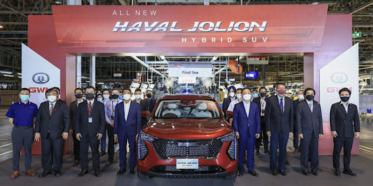 เกรท วอลล์ มอเตอร์ เผยโฉม All New HAVAL JOLION Hybrid SUV คันแรกของโลกจากสายการผลิตภายในประเทศ