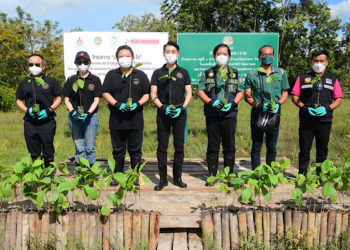 มิตซูบิชิเดินหน้าโครงการ ‘ปลูกป่า 60 ปี 60 ไร่’ ปลูกต้นไม้ 40 ไร่ เพิ่มพื้นที่สีเขียวให้ป่าชุมชนบ้านนางาม จ.สระแก้ว