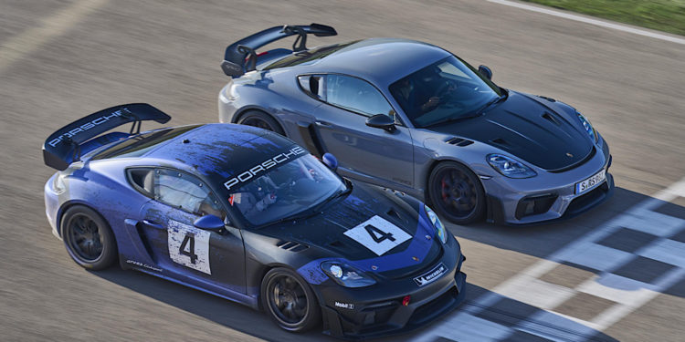 ยนตรกรรมสปอร์ตเครื่องยนต์วางกลาง DNA รถแข่งสมรรถนะสูง “ปอร์เช่ 718 เคย์แมน จีที4 อาร์เอส ใหม่”