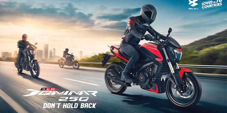 “บาจาจ ออโต้” เผยโฉม “Dominar 250” มอเตอร์ไซค์ทัวร์ริงขนาด 250 ซีซีใหม่