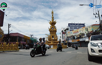 Bajaj Dominar Rides #9 ร่วมส่งต่อความสุข ขี่รถ ทำบุญ ดูบอล ณ จังหวัดเชียงราย