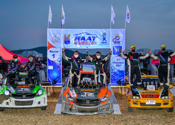 ร.ย.ส.ท.สร้างประวัติศาสตร์ใหม่ให้แรลลี่สำเร็จประเดิมสนามแรกสุดคึก