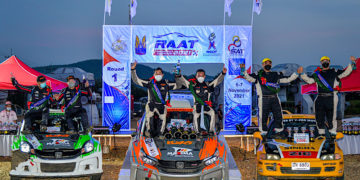 ร.ย.ส.ท.สร้างประวัติศาสตร์ใหม่ให้แรลลี่สำเร็จประเดิมสนามแรกสุดคึก