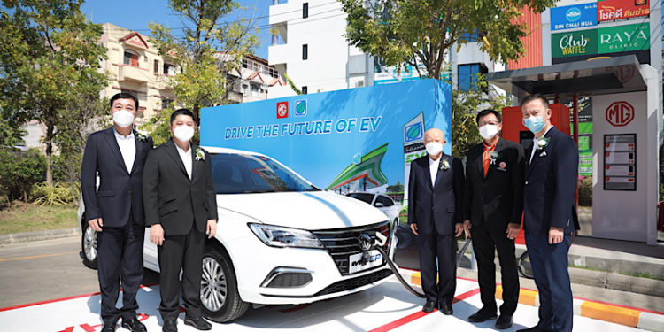 MG Super Charge เปิดให้บริการที่สถานีบริการน้ำมันบางจากแล้ววันนี้