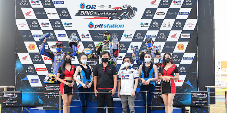 “OR BRIC Superbike” ลุ้นถึงฎีกา! “ฐิติพงศ์” แซงโค้งสุดท้ายเข้าวินสนามที่ 4 เรซแรก ด้าน “มุกข์ลดา” คว้าชัยซูเปอร์สปอร์ต
