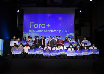 ทีมนวัตกรรุ่นใหม่จากสุราษฎร์ธานีคว้า 2 รางวัลชนะเลิศ ในโครงการ Ford+ Innovator Scholarship 2021