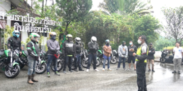 บาจาจ จัดทริปพาลูกค้าขี่รถเที่ยวท้าฝน ล่องแพ ณ จังหวัดกาญจนบุรี Bajaj Dominar Rides #10-11