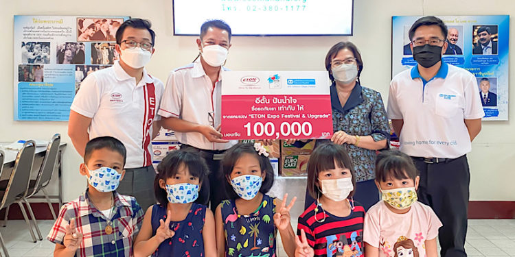 อีตั้น กรุ๊ป สานต่อโครงการ “ETON Drive To Share”