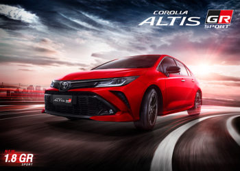 โตโยต้า ปรับโฉม โคโรลล่า อัลติส GR Sport Race Your Sporty Ambition พร้อมข้อเสนอสุดพิเศษ