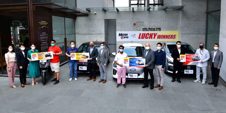 “MOTOR EXPO” มอบจริง แจกจริง รถยนต์ 3 คัน บิกไบค์ 1 คัน