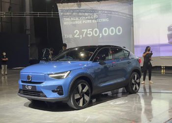 เปิดตัว THE ALL NEW C40 RECHARGE PURE ELECTRIC ราคา 2,750,000 บาท