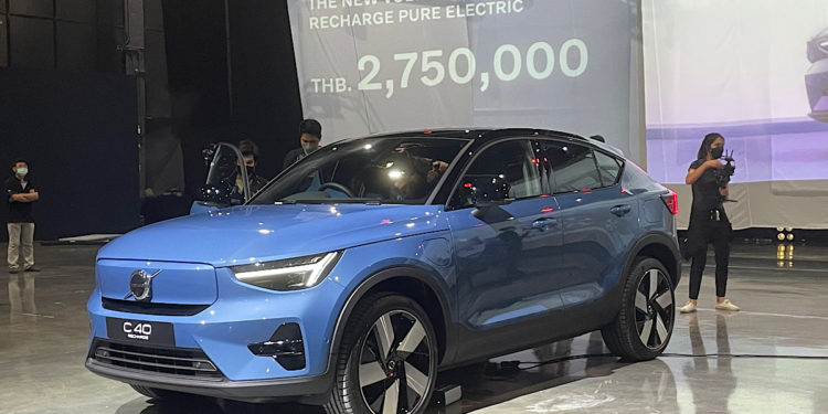 เปิดตัว THE ALL NEW C40 RECHARGE PURE ELECTRIC ราคา 2,750,000 บาท