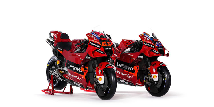 ดูคาติ จับมือ เลอโนโว สู่การเป็นผู้นำด้านนวัตกรรมภายในงาน MotoGP