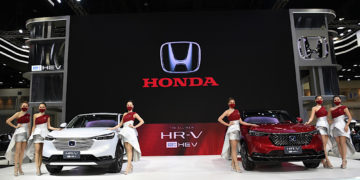 ฮอนด้าชูไฮไลต์ยนตรกรรมฟูลไฮบริด e:HEV ในงานมอเตอร์ โชว์ 2022
