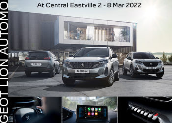 เปอโยต์ จัดหนักด้วยข้อเสนอเดียวกับ มอเตอร์โชว์ 3-9 มี.ค. ที่ เอสบี ราชพฤกษ์ และ 5-11 มี.ค. ที่ เซ็นทรัล เฟสติวัล อีสต์วิลล์