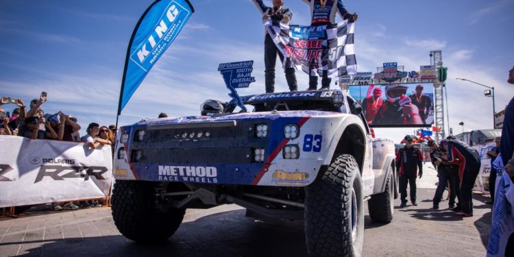 ยาง BFGoodrich® คว้าชัยเป็นครั้งที่ 100 ในประวัติศาสตร์การแข่งขัน SCORE BAJAVICTORY