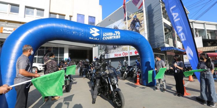 บาจาจวันเดย์ทริป เยี่ยมชมแลนด์มาร์ครอบเกาะภูเก็ต Bajaj Dominar Rides #17