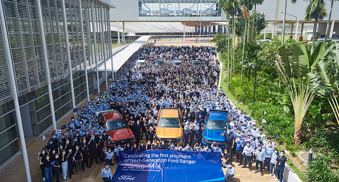 ฟอร์ดเริ่มส่งมอบเรนเจอร์ เจเนอชันใหม่ ให้ลูกค้าทั่วโลก
