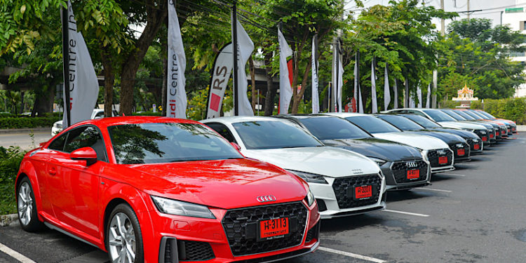 กิจกรรม “Audi Blissful Trip” ยกขบวน 3 รุ่นฮอต ชวนสื่อมวลชนพิสูจน์ความสำเร็จ บนเส้นทางกรุงเทพฯ-จ.ชลบุรี