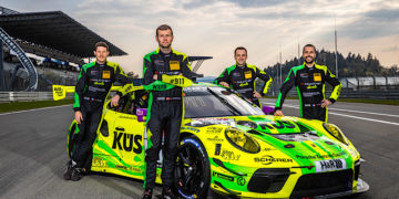 ปอร์เช่พร้อมป้องกันตำแหน่งแชมป์ในภูมิภาค Eifel ด้วยรถแข่งปอร์เช่ 911 GT3 R