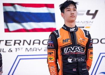 “เติ้น” พาธงชาติไทยขึ้นโพเดี้ยมอันดับ 1 ในรายการสุดหิน F4 Spanish Championship 2022