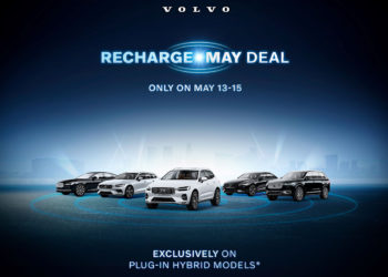 วอลโว่ คาร์ นำเสนอโปรโมชั่นสุดพิเศษ Recharge May Deal ให้ลูกค้าที่จับจองรถยนต์วอลโว่รับสิทธิพิเศษเพิ่มเติมเพียง 3 วันเท่านั้น!