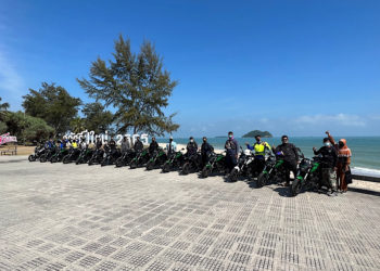 BAJAJ Dominar Rides #18 วันเดย์ทริป เที่ยวแกรนด์แคนยอน ชมวิวทะเลสาบสงขลา แห่งอ่าวไทย