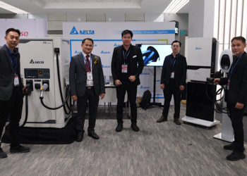เดลต้าจัดแสดงโซลูชันระบบชาร์จรถยนต์ไฟฟ้าแบบ DC และ AC รุ่นใหม่ล่าสุด