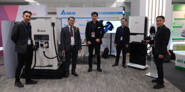 เดลต้าจัดแสดงโซลูชันระบบชาร์จรถยนต์ไฟฟ้าแบบ DC และ AC รุ่นใหม่ล่าสุด