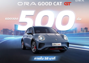 ORA Good Cat GT มาแรงกับยอดจองและชำระเงินมัดจำ หมด 500 คัน ภายใน 58 นาที!