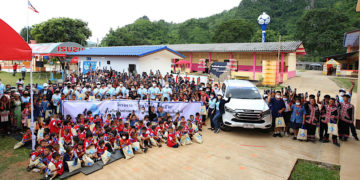 อีซูซุสานต่อโครงการ “อีซูซุให้น้ำ…เพื่อชีวิต” ต่อเนื่องโรงเรียนที่ 40 ส่งมอบระบบน้ำดื่มสะอาดครบวงจรแก่โรงเรียนบ้านปางมะเยาอำเภอเชียงดาว จังหวัดเชียงใหม่