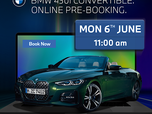 บีเอ็มดับเบิลยู ประเทศไทย เปิดจองรถยนต์บีเอ็มดับเบิลยู 430i Convertible M Sport ใหม่ ผ่านช่องทางออนไลน์