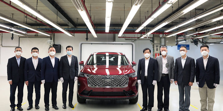 เกรท วอลล์ มอเตอร์ ต้อนรับเอกอัครราชทูตจีนประจำประเทศไทย เยี่ยมชมโรงงานอัจฉริยะที่จังหวัดระยอง